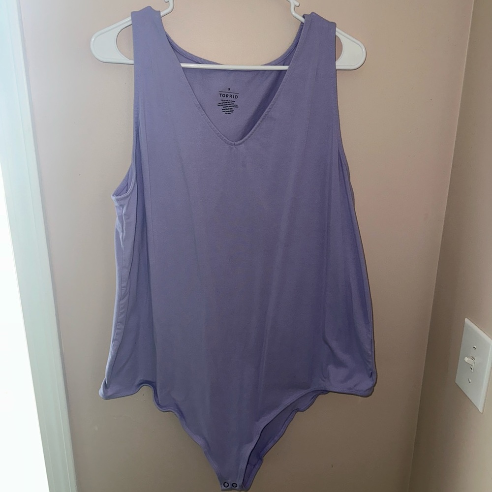 Torrid bodysuit. Purple. Like new condition